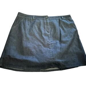 White Stag Denim Skort, Y2K, Plus Size 20W